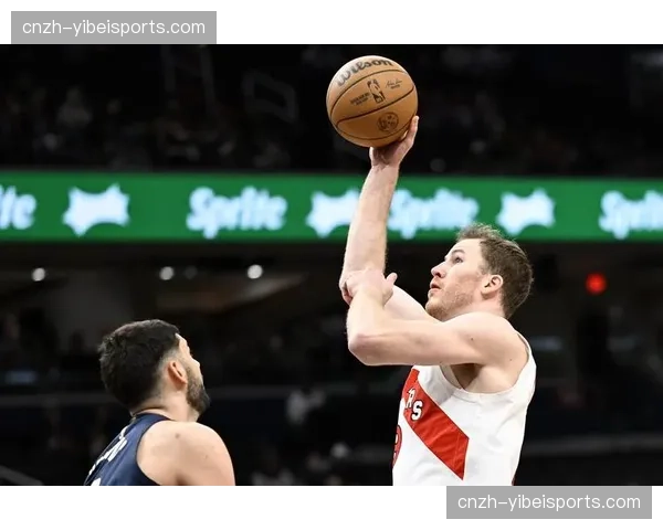 猛龙奎克利珀尔特尔挡拆,内线策应点与外线突击手配合默契